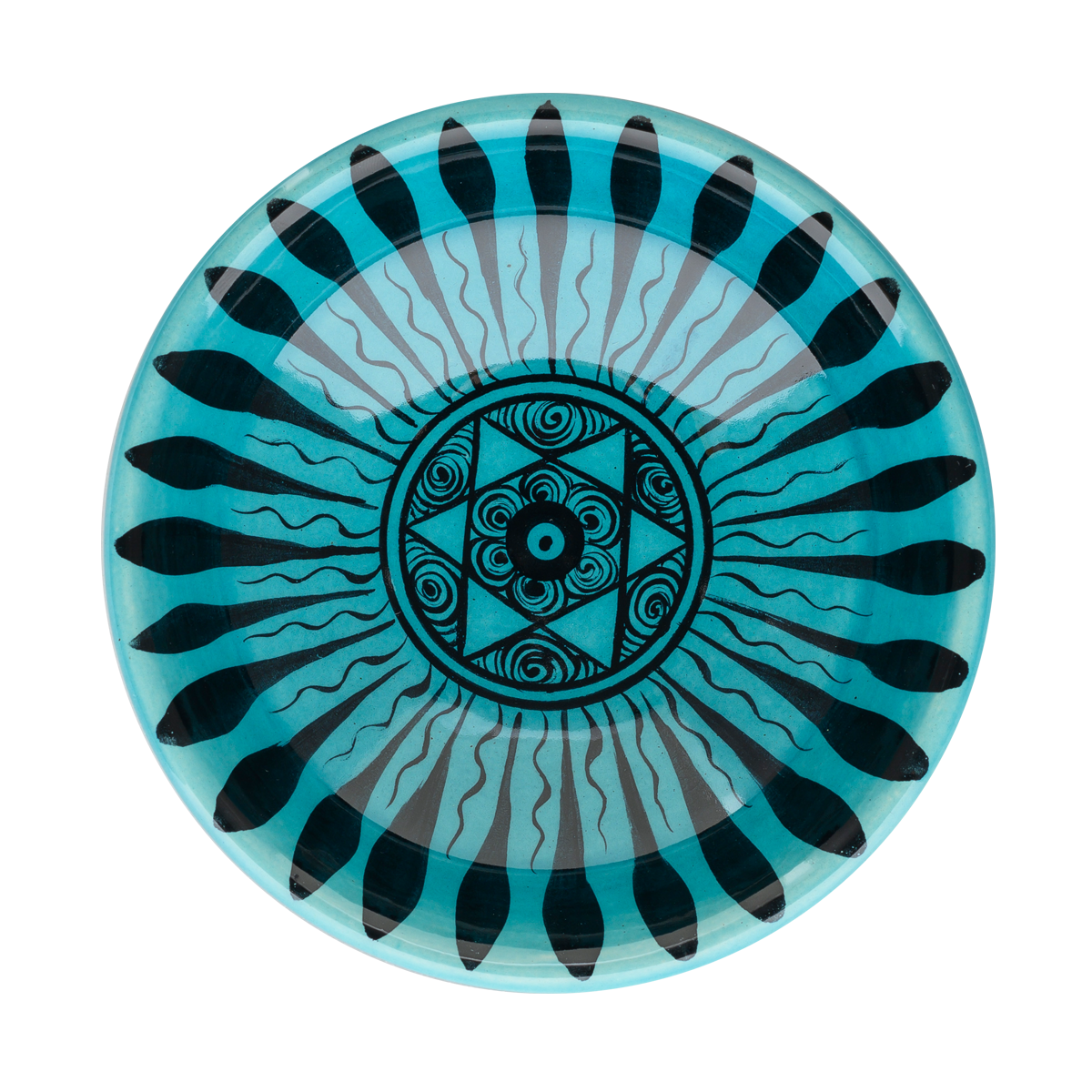 Selçuklu Radyal Desenli Yıldızlı Kase (16cm)