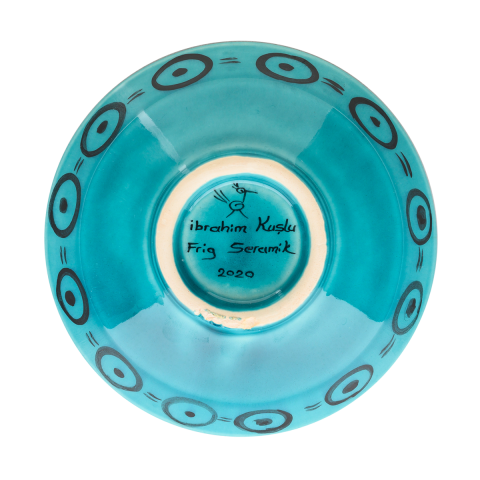 Selçuklu Stilize Kuş Motifli Kase (16cm)