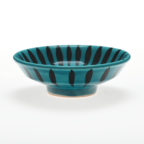 Selçuklu Radyal ve Kuş Desenli Kase (16cm)