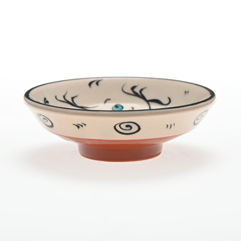 Selçuklu Stilize  Kuşlu Kuş Desenli Kase (16cm)