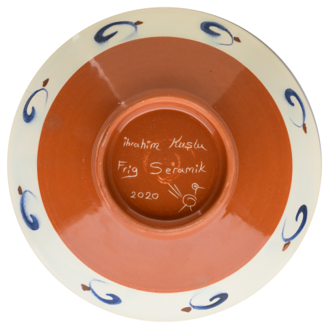 Beylikler Stilize Nar Desenli Kase (22cm)