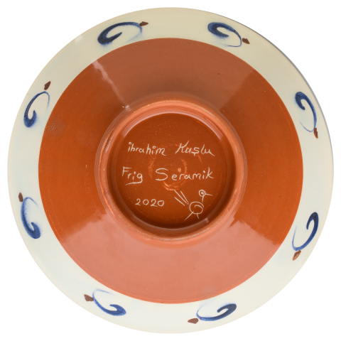 Beylikler Stilize Nar Desenli Kase (22cm)