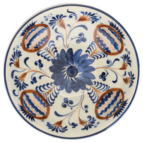 Beylikler Stilize Nar Desenli Kase (22cm)