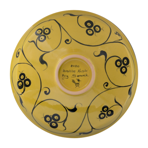 Selçuklu Güneş Motifli Kase (26cm)