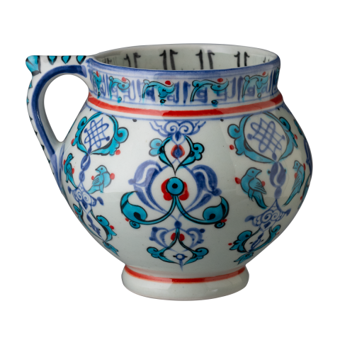 Selçuklu Stilize Doğa Tasvirli Maşrapa