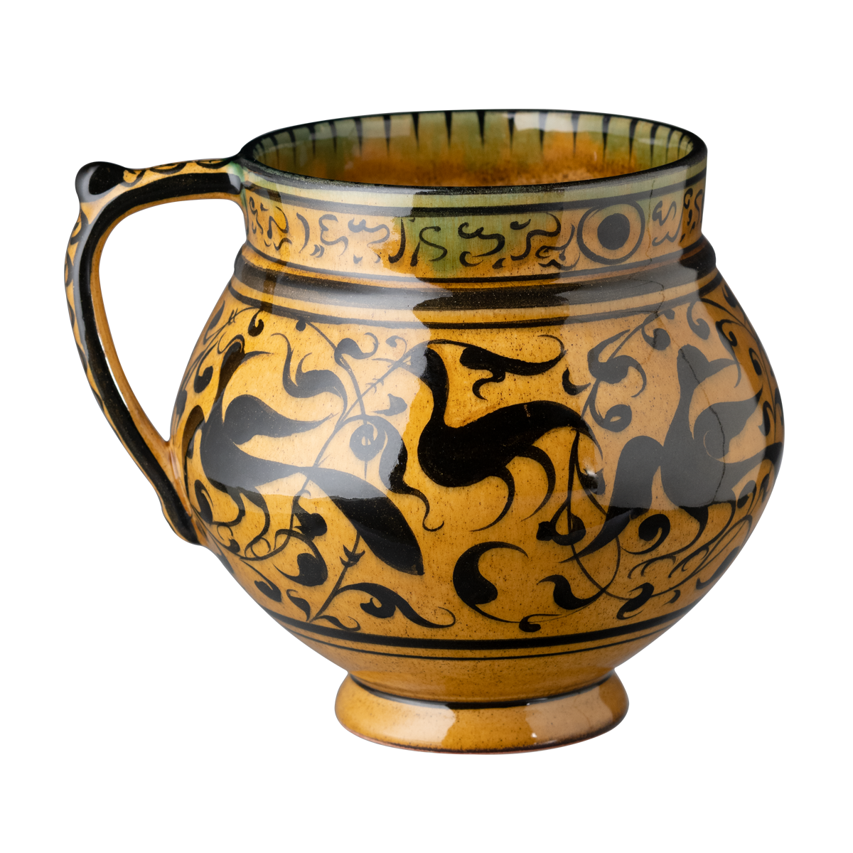 Selçuklu Doğa ve Kuş Motifli Maşrapa