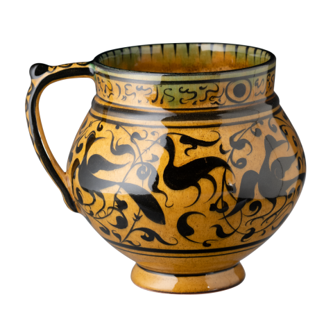 Selçuklu Doğa ve Kuş Motifli Maşrapa