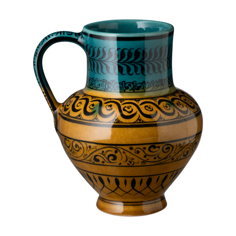 Selçuklu Stilize Yaprak Desenli Maşrapa