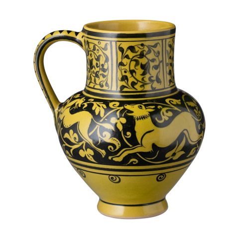 Selçuklu Stilize Doğa Tasvirli Maşrapa