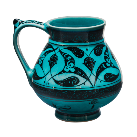 Selçuklu Stilize Yaprak Motifli Maşrapa