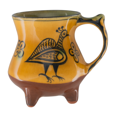 Selçuklu Stilize Kuş Motifli Bardak