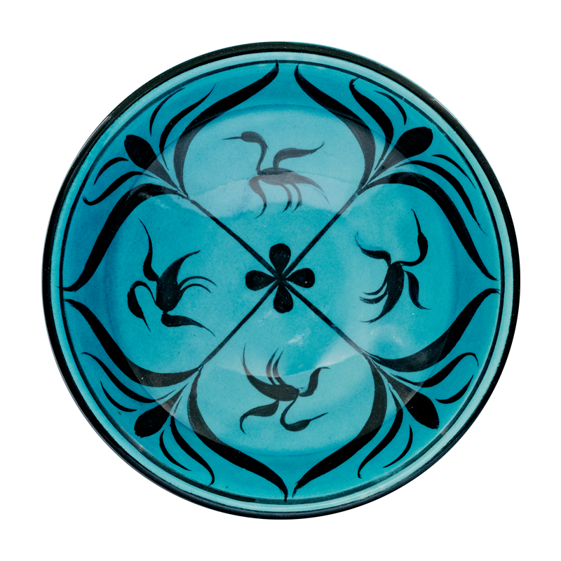 Selçuklu Stilize Kuş Desenli Kase (16cm)