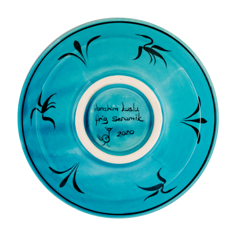 Selçuklu Stilize Kuş Desenli Kase (16cm)