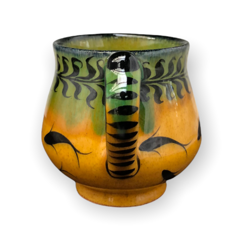 Selçuklu Balık ve Yaprak Motifli Bardak