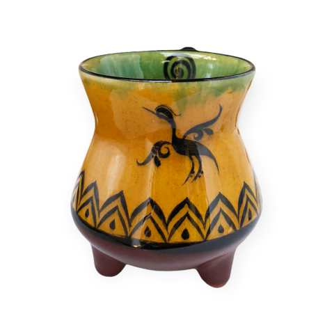 Selçuklu Kuş ve Zikzak Motifli Bardak