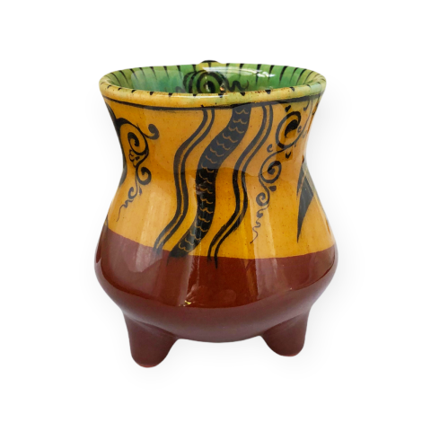 Selçuklu Stilize Kuş ve Dalga Motifli Bardak