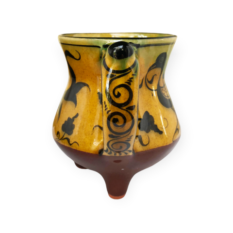 Selçuklu Stilize Kuş ve Yaprak Motifli Bardak