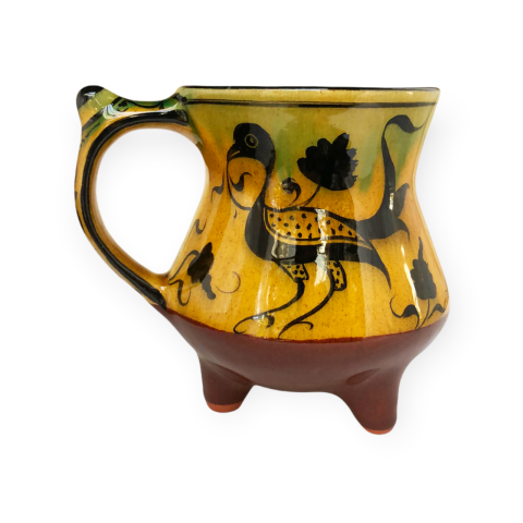 Selçuklu Stilize Kuş ve Yaprak Motifli Bardak