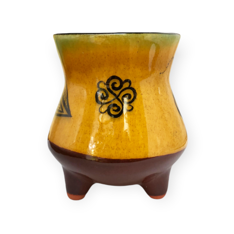 Selçuklu Stilize Balıkçıl Kuşu Desenli Bardak