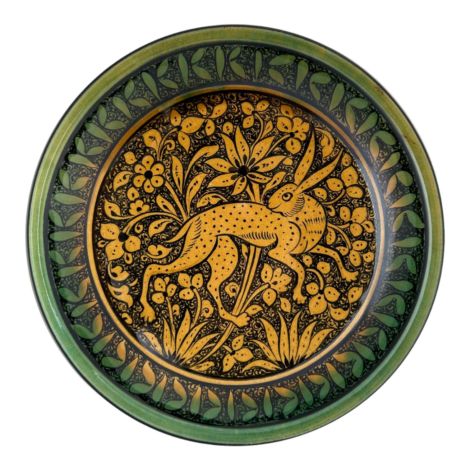 Selçuklu Tavşan Motifli Tabak 23cm