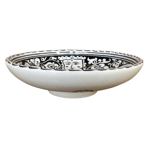 Selçuklu Sfenks Desenli Tabak 19cm