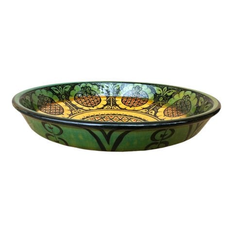 Selçuklu Stilize Nar Desenli Kase 26cm