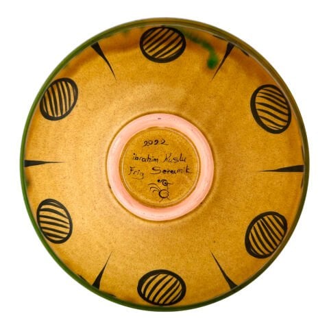 Selçuklu Tavus Kuş Desenli Kase 26cm