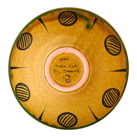 Selçuklu Tavus Kuş Desenli Kase 26cm