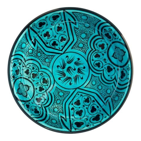 Selçuklu Stilize Kuş Desenli Kase 26cm