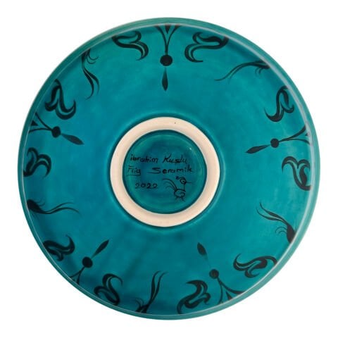 Selçuklu Çiçek Desenli Kase 26cm