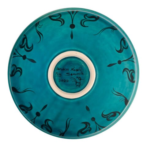 Selçuklu Çiçek Desenli Kase 26cm