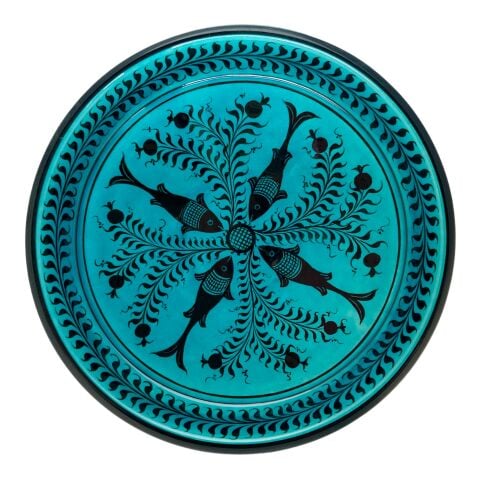 Selçuklu Balık Desenli Kase 26cm