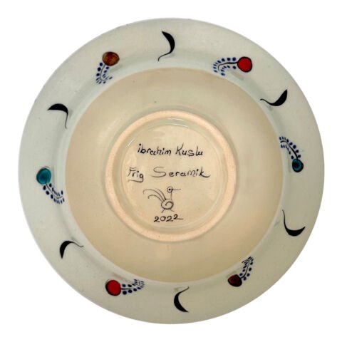 Selçuklu Dönemi İnsan Tasvirli Tabak 19cm