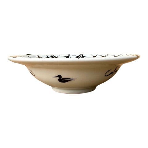 Selçuklu dönemi kuş Desenli Tabak 19cm