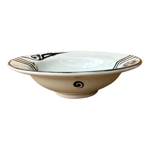 Selçuklu Dönemi Kuş Desenli Tabak 19cm