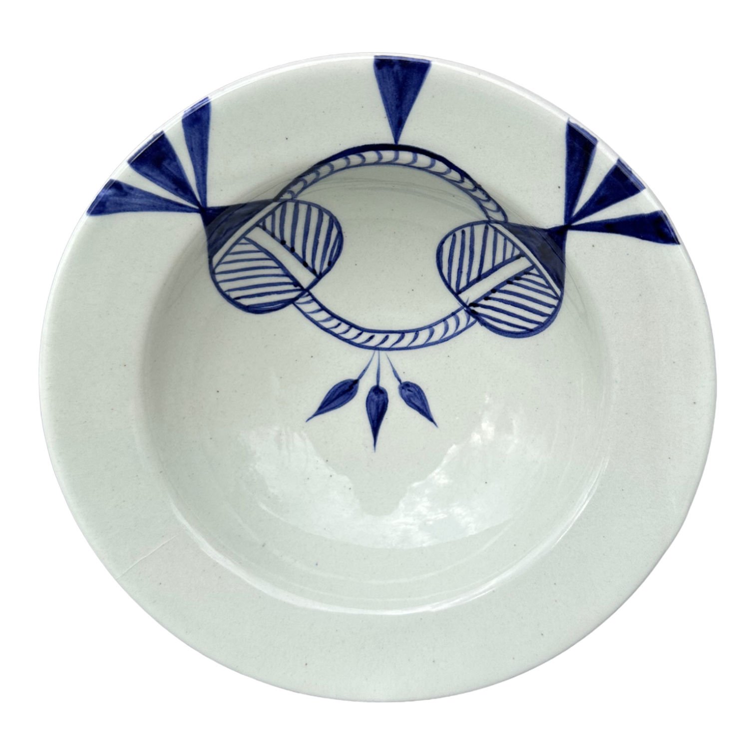 Selçuklu Nar Desenli Tabak 19cm