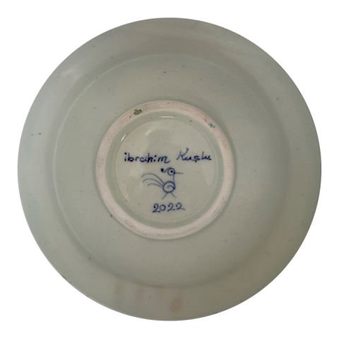 Selçuklu Nar Desenli Tabak 19cm