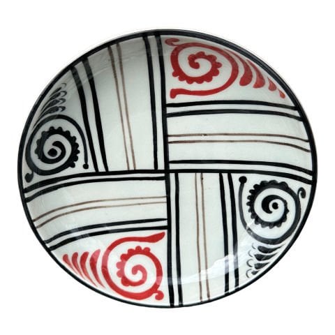 Selçuklu Dönemi Desenli Tabak 19cm