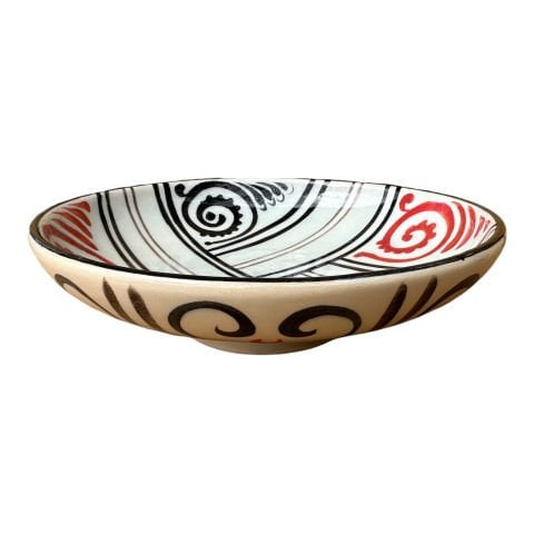 Selçuklu Dönemi Desenli Tabak 19cm