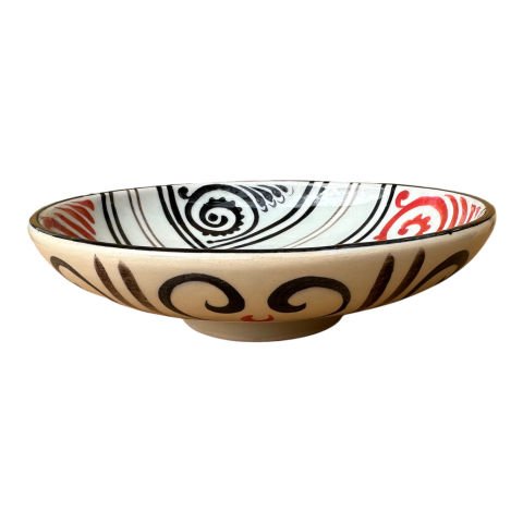 Selçuklu Dönemi Desenli Tabak 19cm