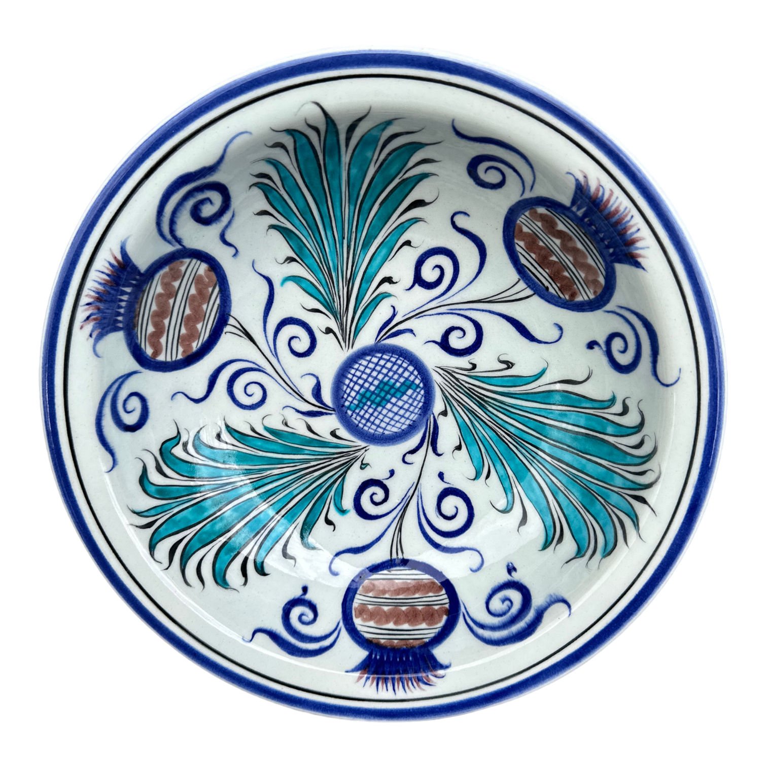 Beylikler Dönemi Narlı Tabak 23cm