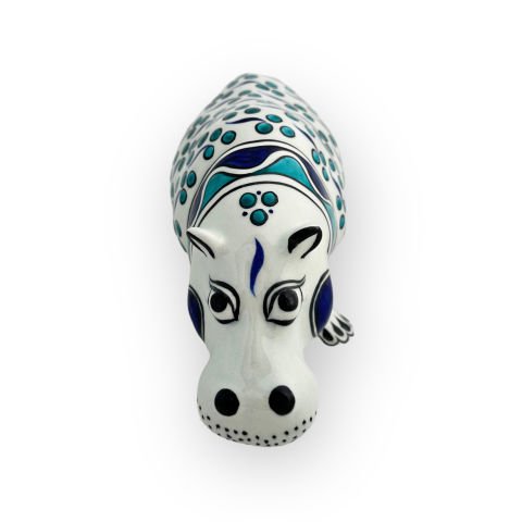 Çintemani Desenli Dekoratif Obje Su Aygırı