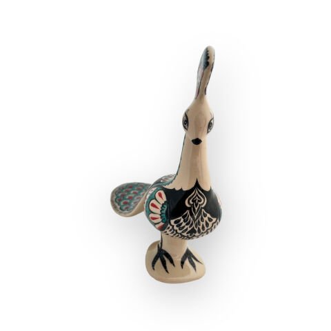 Desenli Dekoratif Obje Tavus Kuşu