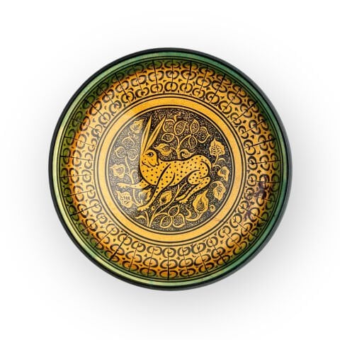 Selçuklu Tavşan Desenli Kase 26cm