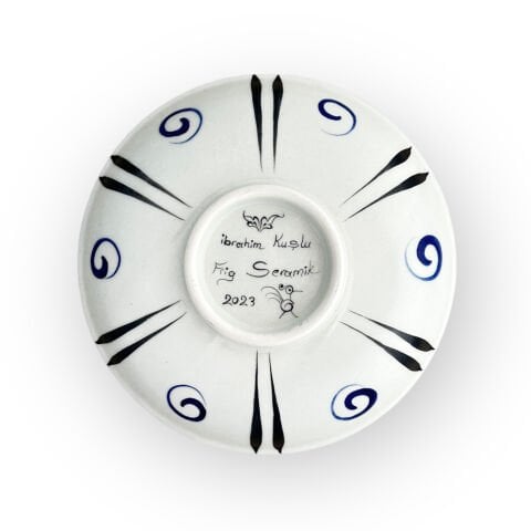 Selçuklu Dönemi Tavşan Desenli Tabak 23cm