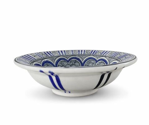 Selçuklu Dönemi Desenli Tabak 19cm *