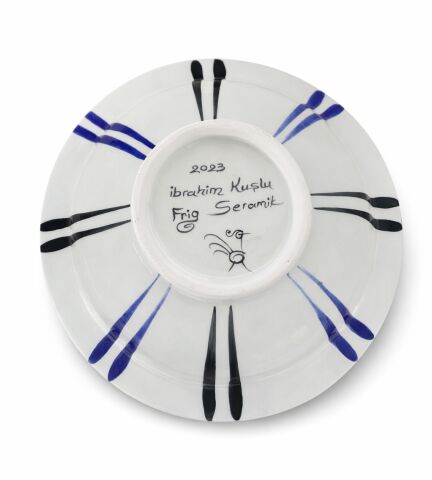 Selçuklu Dönemi Desenli Tabak 19cm *