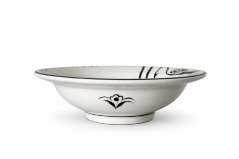 Selçuklu Dönemi Kuş Desenli Tabak 19cm *