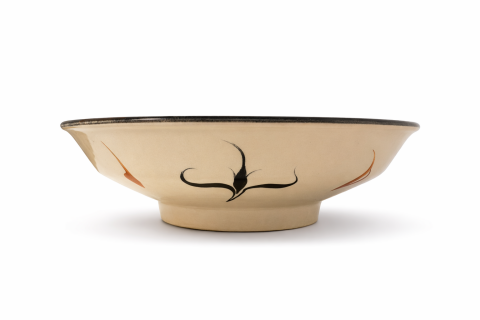 Selçuklu Yonca ve Geometrik Desenli Kase (22cm)