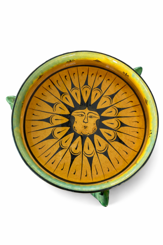 Selçuklu Kuş Ayaklı  Kase 28 cm